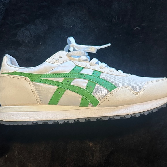 ASICS Tiger runner II sz 9 white/bamboo - Picture 9 of 14